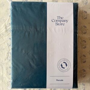 The Company Store Sheet Set Twin XL Teal NWT New